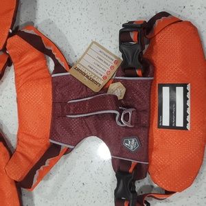 ARCADIA TRAIL HARNESS SIZE  XXL ONLY BURGUNDY AND ORANGE REFLECTIVE